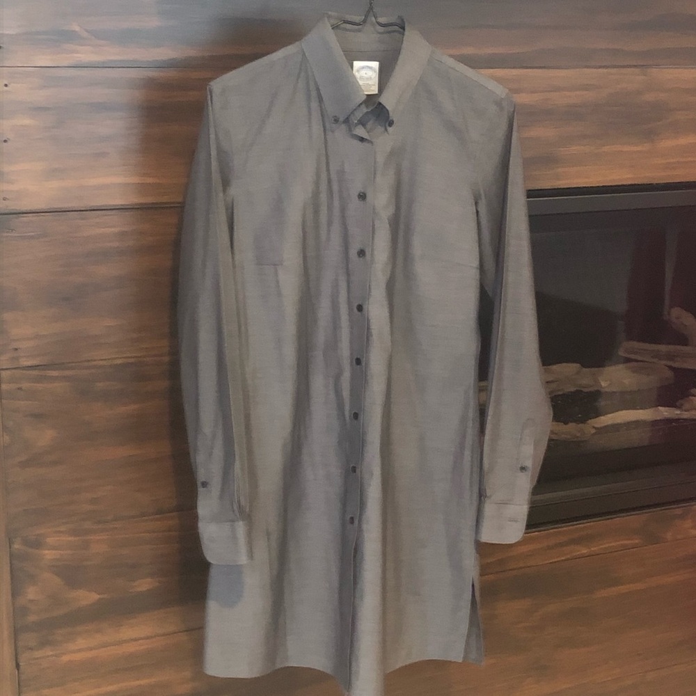 Brooks Brothers long tunic button-down